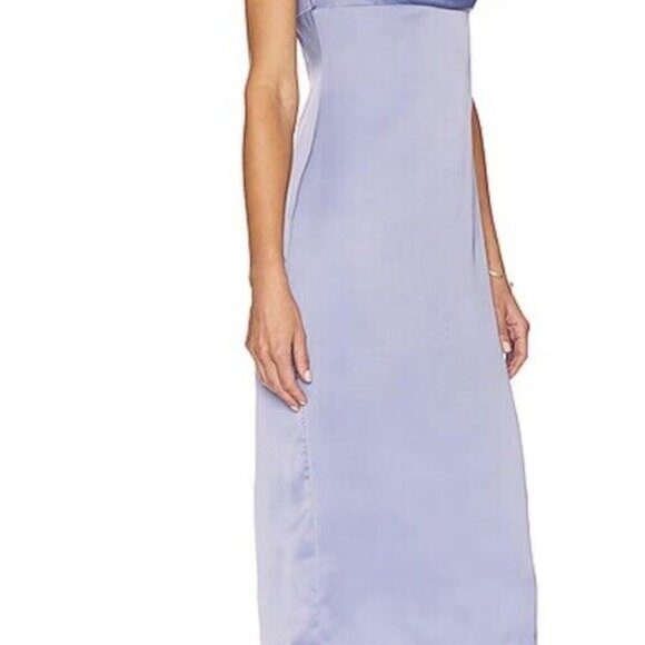 WeWoreWhat Cowl Satin Midi Slip Dress - Picture 2 of 4